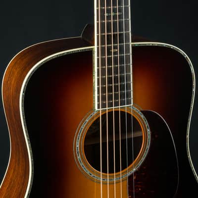 Collings D-42A T Adirondack Spruce and Indian Rosewood Vintage Sunburst Traditional Custom Used (2023 image 7
