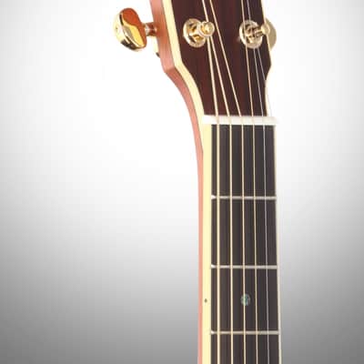 Yamaha LS-TA TransAcoustic Acoustic-Electric Guitar (with Gig Bag), Vintage Natural image 6