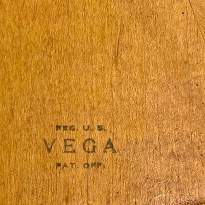1924, Boston, MA. Made Vega Vegaphone Professional Tenor Banjo, S/N 74533, w/ OHSC, Very Good Condition image 13