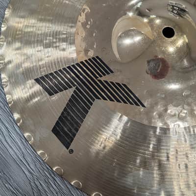 Zildjian 14.25" K Custom Hybrid Hi-Hat Cymbals (Pair) (Near Mint!) image 11