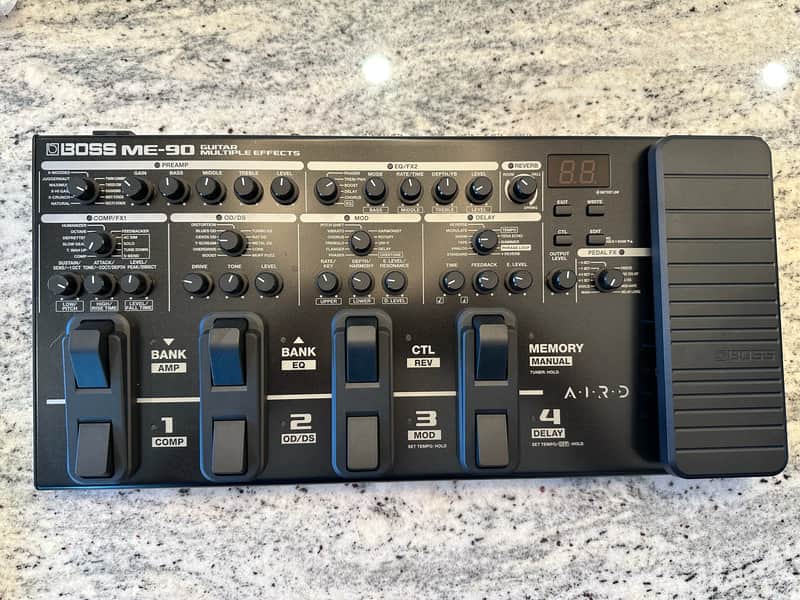 Boss ME-90 Guitar Multiple Effects 2023 - Present - Black image 1