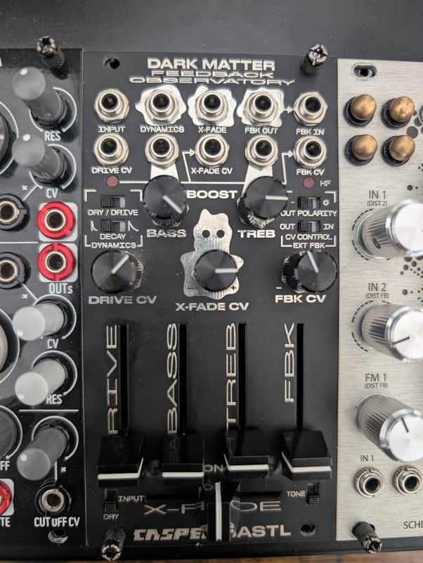 BASTL Instruments Dark Matter Voltage Controlled Audio Feedback Module 2013 - 2020 - Black image 1