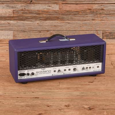 Soldano SLO 100 2-Channel 100-Watt Guitar Amp Head Purple image 2
