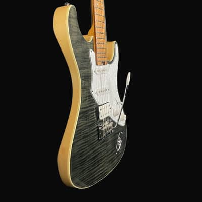 Aria Pro II Hot Rod Collection 714-MK2 Fullerton Black Diamond Electric Guitar image 3