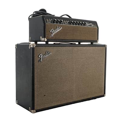 Fender Showman Head + 2x12 Bandmaster Cab image 4