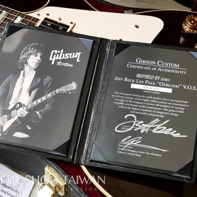 2009 Gibson Custom Shop Jeff Beck 1954 Les Paul Oxblood VOS image 25