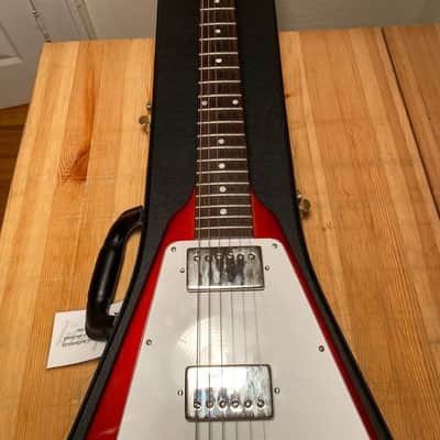 Gibson Custom Shop '67 Mahogany Flying V Reissue with Maestro Vibrola 2021 - Present - Sparkling Burgundy image 2
