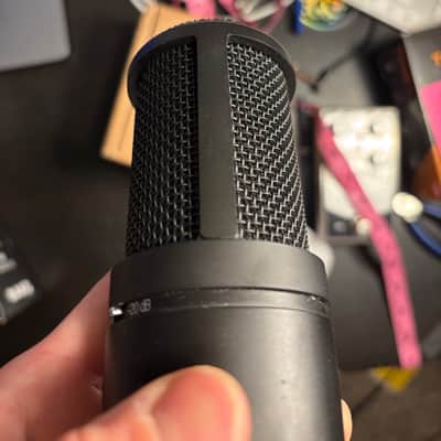 AKG P120 General-Purpose Medium Diaphragm Cardioid Condenser Microphone (W/SHOCK MOUNT) 2010s - Black image 9