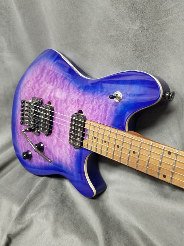 EVH Wolfgang WG Standard QM with Baked Maple Fretboard Northern Lights image 1