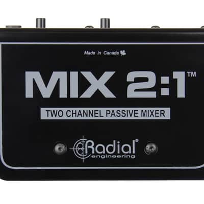Radial Mix 2:1 Two Channel Passive Summing Mixer image 2