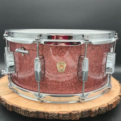 Ludwig Classic Maple Copper Sparkle 14x6.5 10-Lug Snare Drum image 1