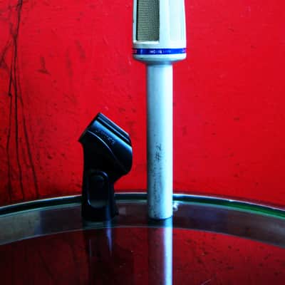 Vintage 1970's Shure 589S / PE589 dynamic cardioid microphone Lo Z with accessories image 11
