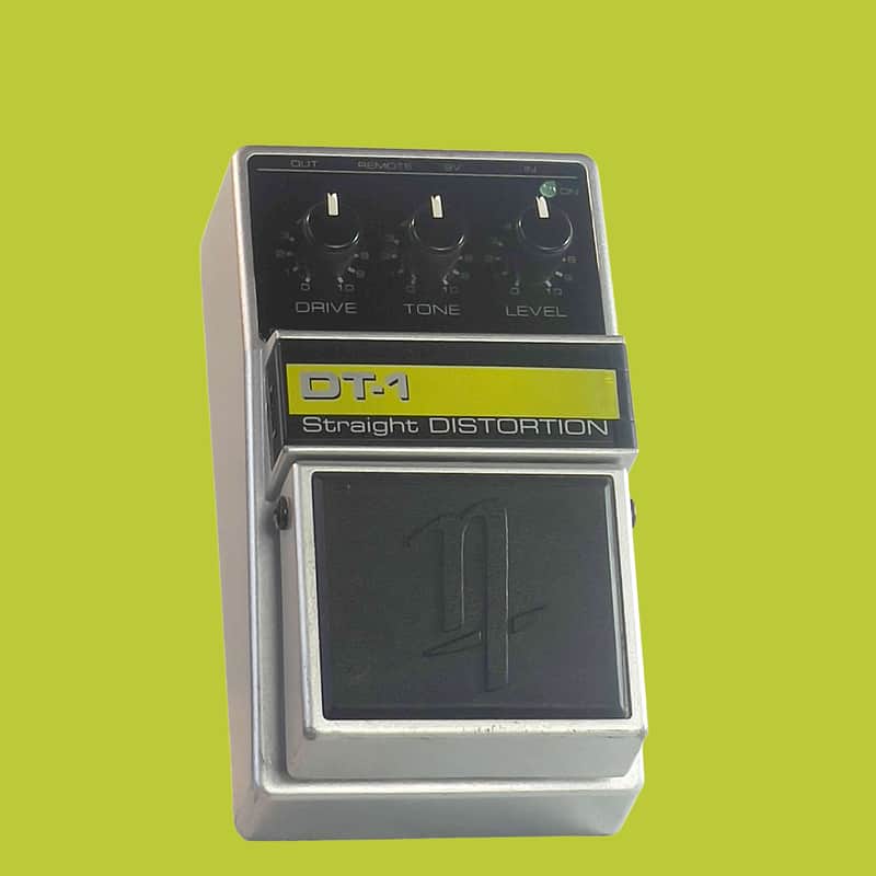 1990 s Nobels DT-1 Straight Distortion Yellow