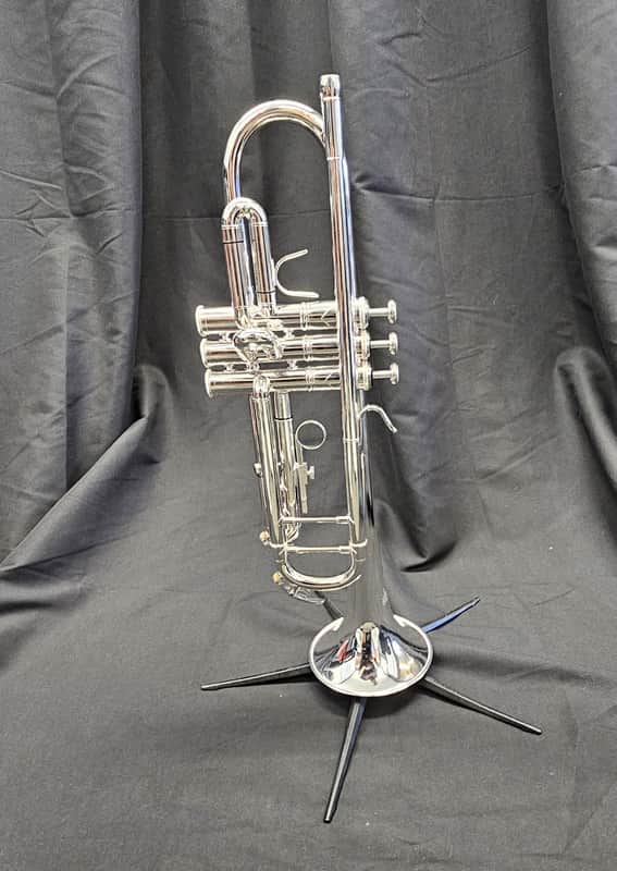 Austin Custom Brass TR-1 Bb Student Trumpet 2026 - Silver Plated w/ case image 1