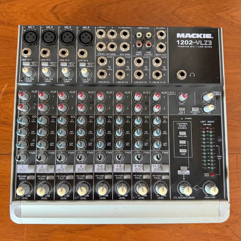 1202-VLZ3 12-Channel Mic / Line Mixer | Reverb
