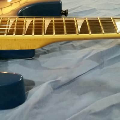 Charvel 475 Deluxe 1990 Candy Blue image 8