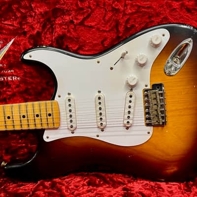Fender 1954 Fender Stratocaster 70th Anniversary Limited Edition Journeyman Relic Greg Fessler Masterbuilt 2025 - Journey Relic Sunburst image 14