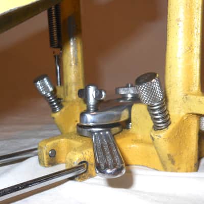 Slingerland Vintage 1976 YELLOW JACKET Bass Drum Pedal EXCELLENT! image 6
