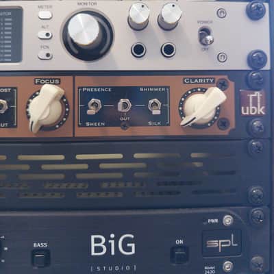 Kush Audio Clariphonic MS Dual-Channel Parallel Equalizer 2010s - Brown / Black image 5