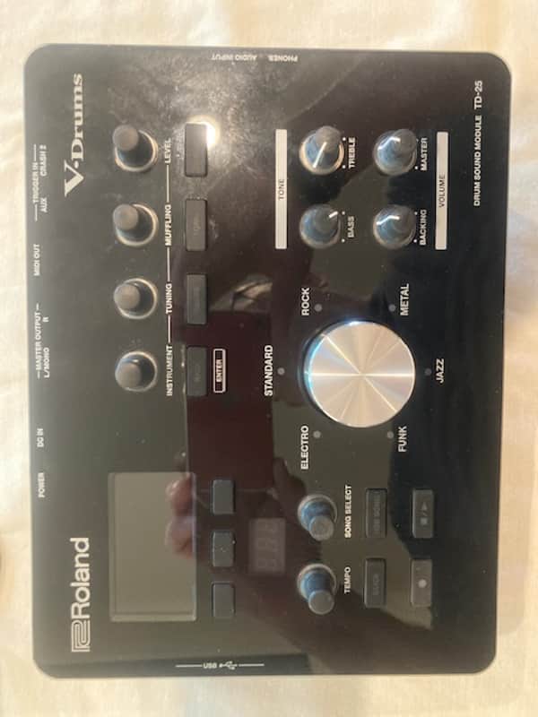 Roland TD-25 Drum Sound Module 2015 - 2020 - Black image 1