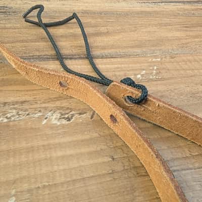 Bobby Lee Sottile Mfg Co Guitar Strap Vintage 1970s Black NOS Excellent! image 6