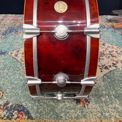 DW – 8x22" Bass Woofer with May Internal Microphone System – Wine Red Exotic Finish image 3