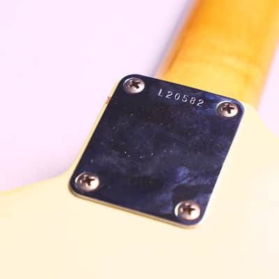 Fender Musicmaster with Rosewood Fretboard 1963 - Olympic White - Great Pre-CBS Electric Guitar - check video! image 17