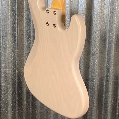 G&L USA 2017 Custom JB 4 String Jazz Bass Blonde Frost Left Hand & Case #4175 Used image 12