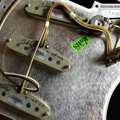 Fender Abigail "Abby" Ybarra Hand-Wound Limited Edition Pickups - Loaded Fender Custom Shop Pickguard 2000 - Relic image 3