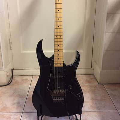 Ibanez RG550 2001 Black with maple neck image 1