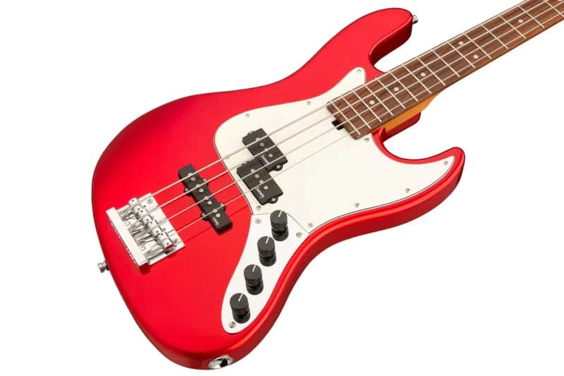 Sadowsky MetroExpress 21-Fret Hybrid P/J Bass, Morado Fingerboard, 4-String - Solid Candy Apple Red Metallic High Polish image 1