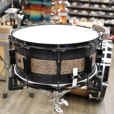 Pork Pie Maple Snare Drum 6.5x14 "Dremel Drum" with Matching X-Click Bild 7