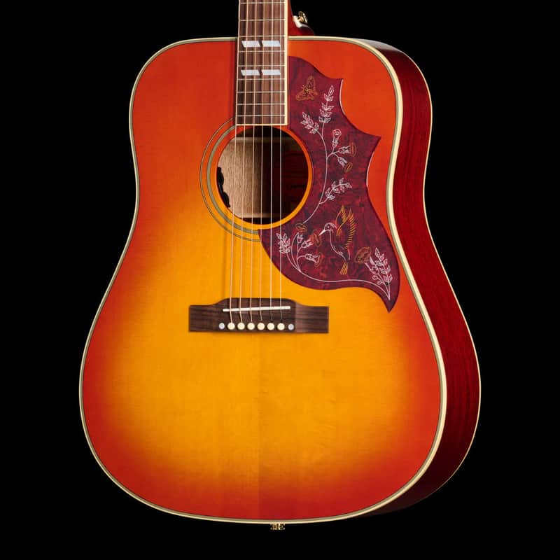 Epiphone Hummingbird Standard Cherry Sunburst with Gig Bag image 1