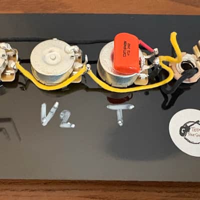 Fender Jazz Bass vintage wiring harness (two volume and one tone) image 1