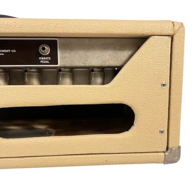 1962 Fender Bandmaster 6G7A Tube Amplifier Head w/ Custom Built Cabinet image 11