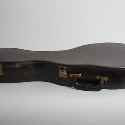 Harmony  H-35 Hollow Body Electric Mandolin (1968), ser. #2870H35, original black chipboard case. image 11