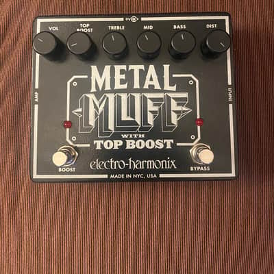 Electro-Harmonix Metal Muff Distortion with Top Boost 2006 - Present - Black image 4