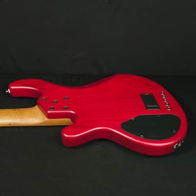 Lakland Skyline 55-02 Deluxe Satin Cherry Burst 5-String Bass image 17