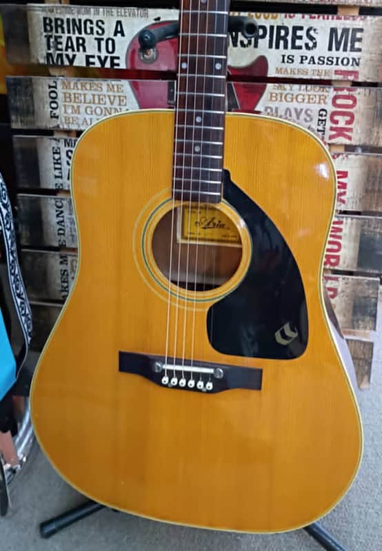 Vintage Aria 794 Acoustic – Early 70s MIJ Sleeper - Coolness on a Budget! image 1