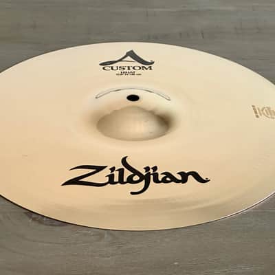 Zildjian A20510 14" A Custom Hi-hat Cymbals (Top + Bottom Pair) - Brand New image 3