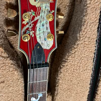 Antonio Tsai ES-335 Early 2000's - RED with inlay image 2