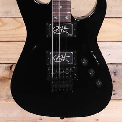 ESP Kirk Hammett Signature KH-2 Neck-Thru Electric Guitar Black w/  Case image 1