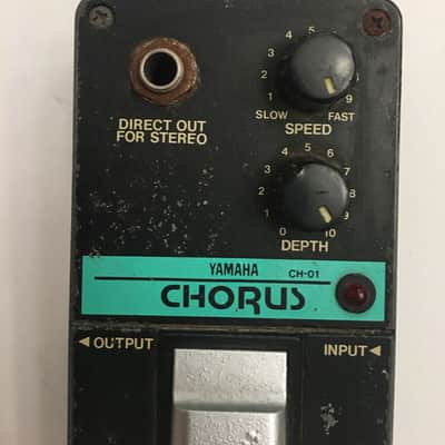 Yamaha CH-01 Stereo Analog Chorus Vibrato Rare Vintage Guitar Pedal MIJ Japan image 2