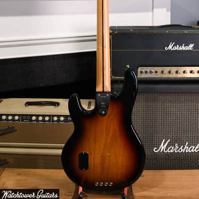 Ernie Ball Music Man Retro '70s StingRay Special 4 String Vintage Sunburst image 6