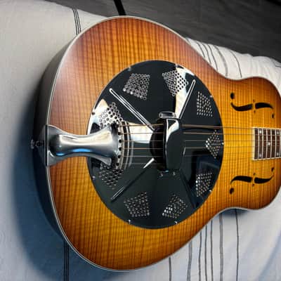 National Resophonic Estralita Deluxe Resonator Guitar image 5