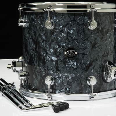 DW Performance Series 12x14 Floor Tom - Black Diamond image 2