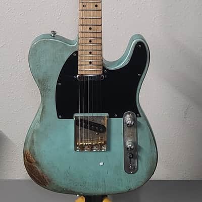 Turquoise Telecaster /. T-style Relic Telecaster 2020 - Turquoise image 1