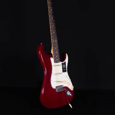 Fender Player II Stratocaster, Rosewood FB, Chambered Mahogany, Transparent Cherry Burst image 8