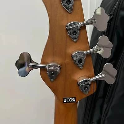 Sadowsky MetroExpress Hybrid P/J 5 String Bass w/Maple Fingerboard - Candy Apple Orange image 5