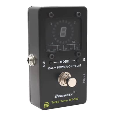 Demonfx Turbo Tuner MT-500 Strobe Tuner Guitar Bass High precision & accuracy image 6